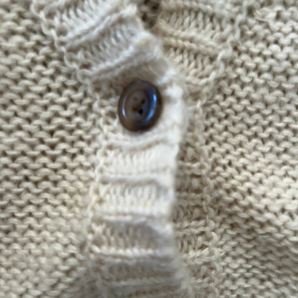 Lucky Brand Soft Cardigan -Ivory - Light Layer - L - Acrylic - VGUC - So Soft! - Picture 11 of 13